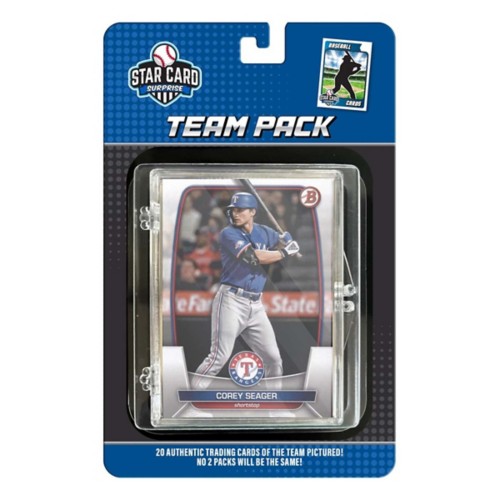 Star Card Surprise Texas Rangers Team 20pk Trading Cards
