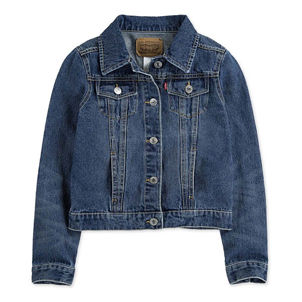 Girls' Levi's Denim Trucker Jacket product image