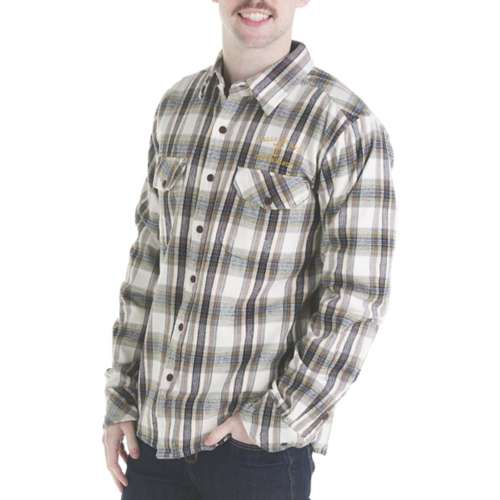 Men's Flyshacker Grandy Flannel Long Sleeve Button Up Shirt