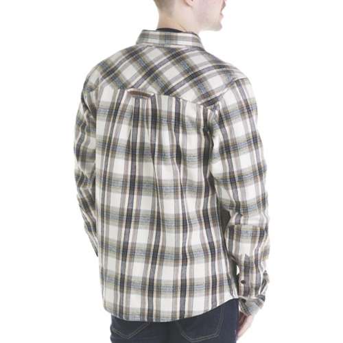 Men's Flyshacker Grandy Flannel Long Sleeve Button Up Shirt