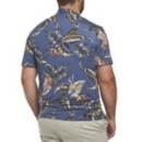 Men's WearFirst Wanderer Blue Tropish Button Up Shirt