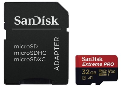 SanDisk Extreme Pro 32 GB microSDHC Memory Card