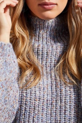 Women's Tribal Oversized Sweater Mock Neck Pullover Sweater | SCHEELS.com