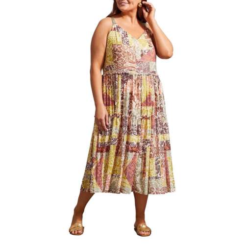 Women's Tribal Plus Size Wear 2 Ways Midi Shift Dress | SCHEELS.com