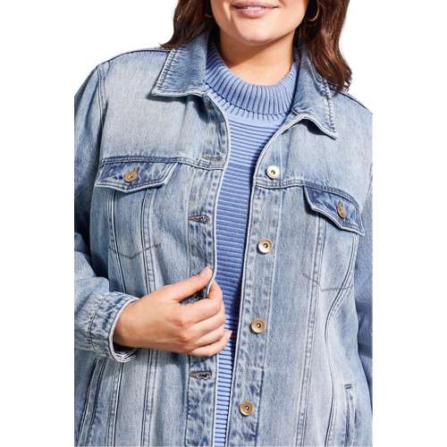 Witzenberg Sneakers Sale Online Women s Tribal Plus Size Denim Duster Jacket adidas T Shirt Manche Courte Q2