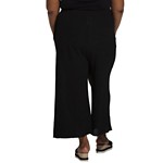 Women's Tribal Plus Size Flowy Wide Leg Crop Pants - Thumbnail 3 of 3