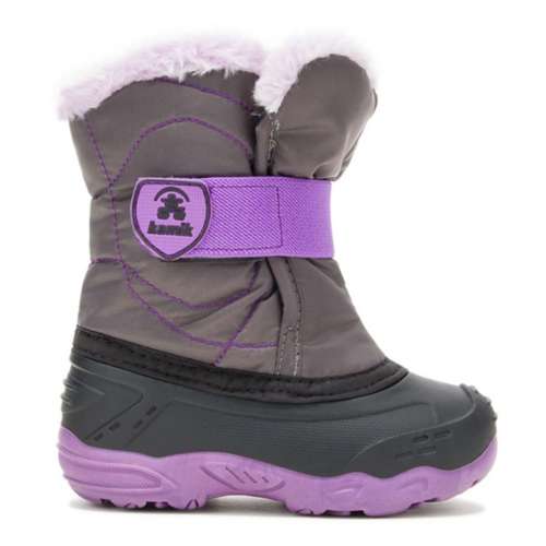 Toddler Girls' Kamik Snowbug F2 Insulated Winter crystal Boots