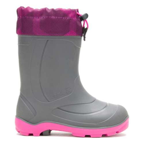 Little Girls' Kamik Snobuster 2 Insulated Winter heel boots