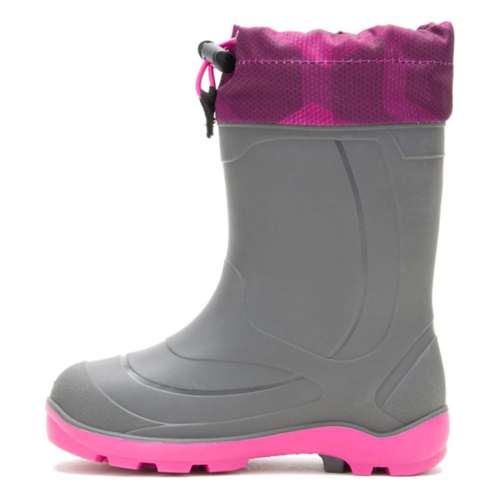 Little Girls' Kamik Snobuster 2 Insulated Winter heel boots