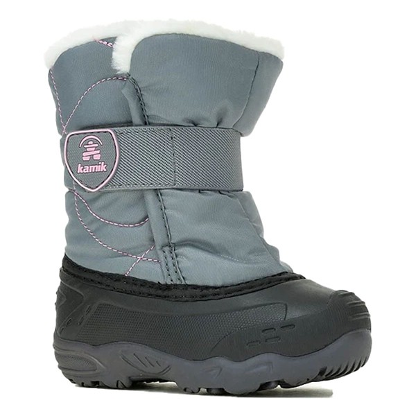 Girls' Kamik Snowbug F2 Winter Boots Outdoor Toddler 6T Grey