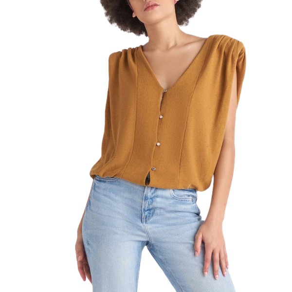 Women's Dex Clothing Sleeveless Button Down Top product image