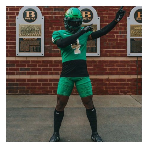 Youth NXTRND XTD Scrunch Crew Football Socks - Primary Image