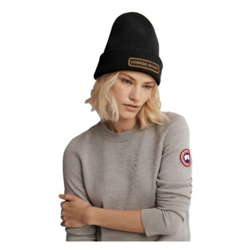 Canada goose merino clearance wool fleece-lined beanie