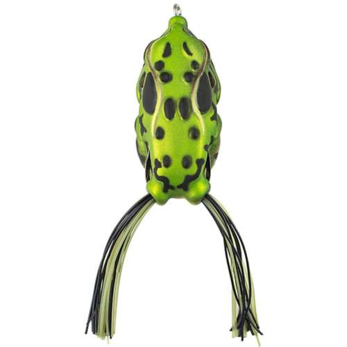 LUNKERHUNT Frog Lure with Short Skirts | Compact Frog Top Water Bass  Fishing Lures | Compact Body, Weedless Hooks, Soft Hollow Body Freshwater  Fishing