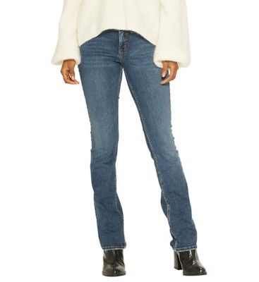 elyse slim boot silver jeans