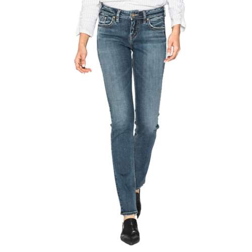 Women's Silver Jeans Tommy Co. Suki Curvy Straight Jeans