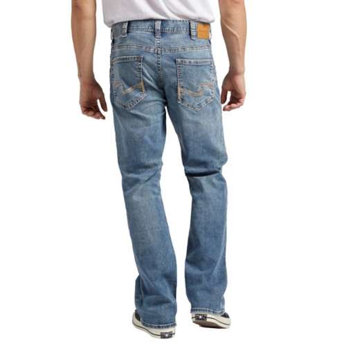 Relaxed Craig Jeans Co. Silver Jeans Bootcut Fit Men\'s