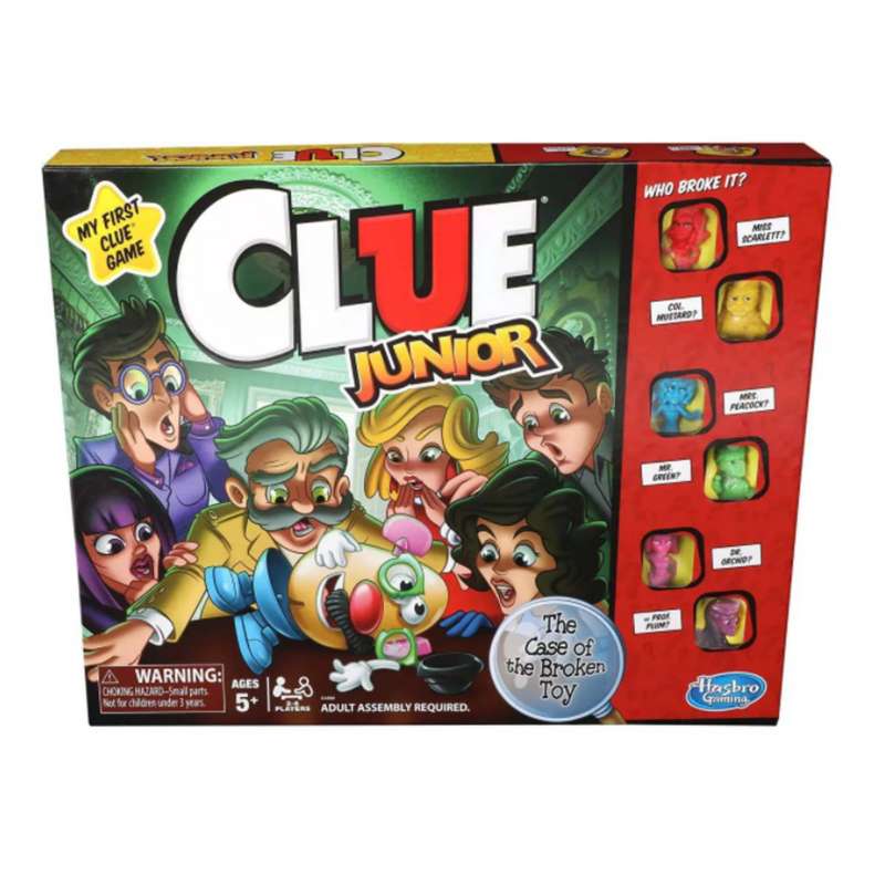 hasbro clue retro board game