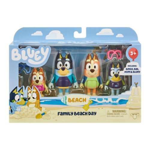 Bluey Series 9 4 Pack (Styles May Vary)