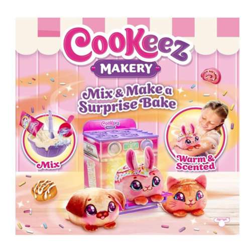 Original Cookeez Makery Plush Baked Treatz Surprise Plush Toys