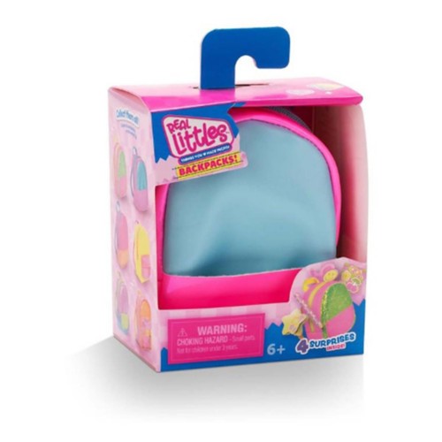 Real Littles Neon Backpack with 4 Micro Accessories (Styles May Vary)