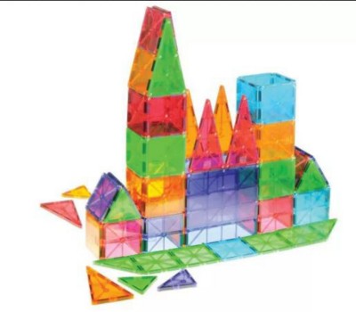 magna tiles house