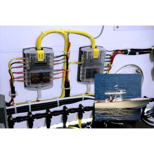Blue Sea Systems ST Blade Fuse Block 6 Circuits