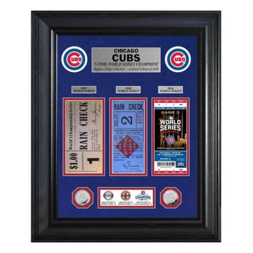 Highland Mint Chicago Cubs World Series Ticket Picture