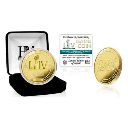 Super Bowl LIV Gold Flip Coin