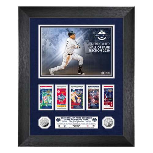 Derek Jeter 2020 HOF Induction WS Marquee Silver Coin Photo Mint