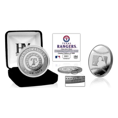 Highland Mint Texas Rangers Silver Mint Coin