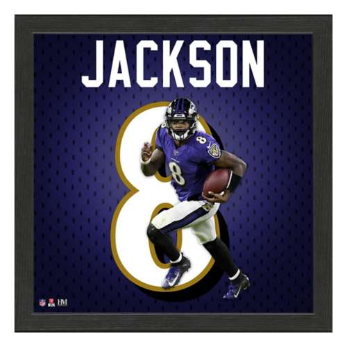 Lamar Jackson Baltimore Ravens Jersey IMPACT Frame