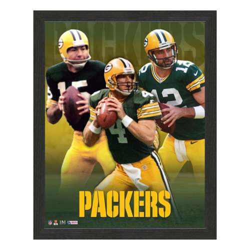 Highland Mint Green Bay Packers Aaron Rodgers #12 Brett Farve #4