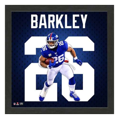 Saquon Barkley New York Giants Jersey IMPACT Frame