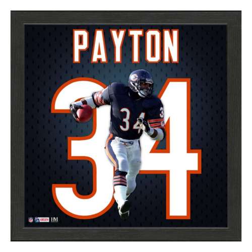 Walter Payton Chicago Bears Jersey IMPACT Frame