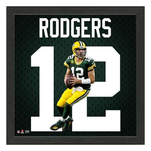 Aaron Rodgers Green Bay Packers Autographed Nike Green Elite Jersey