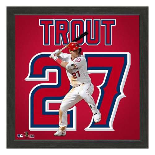 Highland Mint Los Angeles Angels Mike Trout Jersey Sport Frame