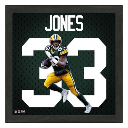 Aaron Jones Green Bay Packers Jersey IMPACT Frame