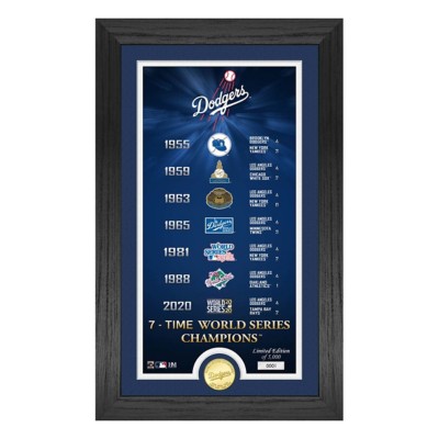 Los Angeles Dodgers Highland Mint 7-Time World Series