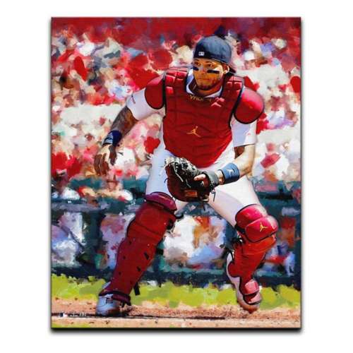 St. Louis Cardinals Yadier Molina Oil Painting Prints 