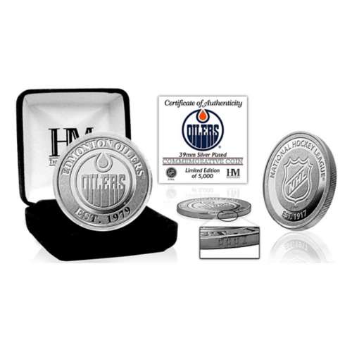 Edmonton Oilers Silver Mint Coin