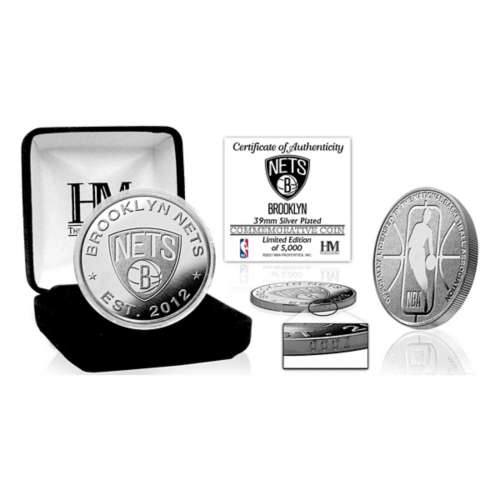 Brooklyn Nets Silver Mint Coin