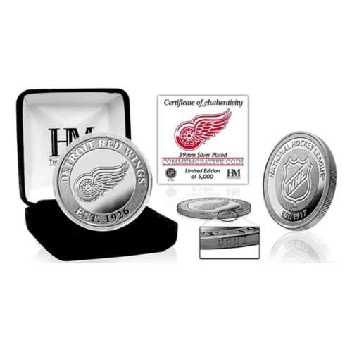 Detroit Red Wings Silver Mint Coin