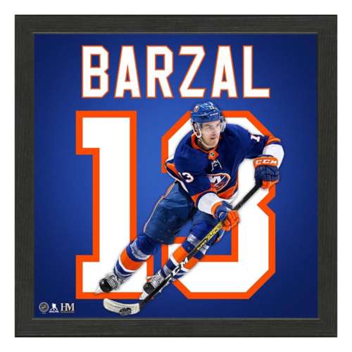 Mathew Barzal New York Islanders IMPACT Jersey Frame