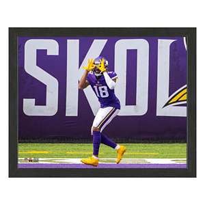 Minnesota Vikings Adam Thielen Highland Mint 13'' X 13'' Jersey Number  Frame