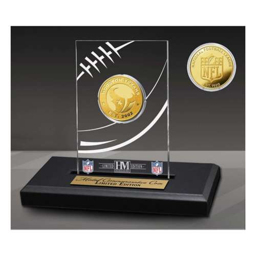 Houston Texans Gold Coin with Acrylic Display