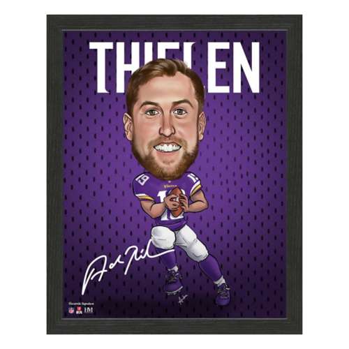 Minnesota Vikings Adam Thielen Highland Mint 13'' X 13'' Jersey Number  Frame