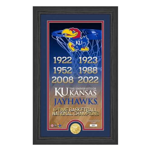 University Of Kansas Basketball "Legacy" Bronze Coin Photo Mint