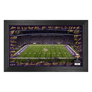 Minnesota Vikings White Out Game at US Bank Stadium Panoramic Poster