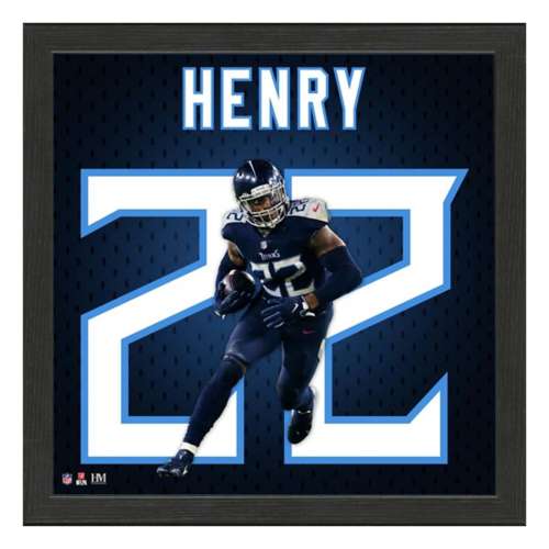 Highland Mint Derrick Henry Tennessee Titans NFL Impact Jersey Frame
